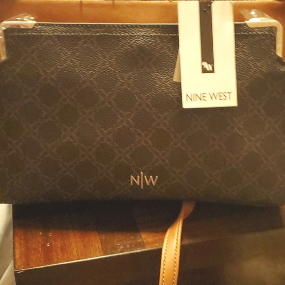 Nine West Brown Satchel